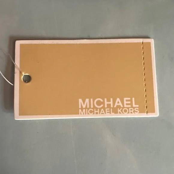 Michael Kors Jet Set Travel Medium TZ Card Case in a crocodile-embossed "Deer" - Picture 14 of 14